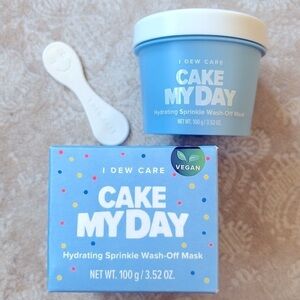 Brand New I Dew Care Cake My Day Hydrating Sprinkle Wash-Off Mask